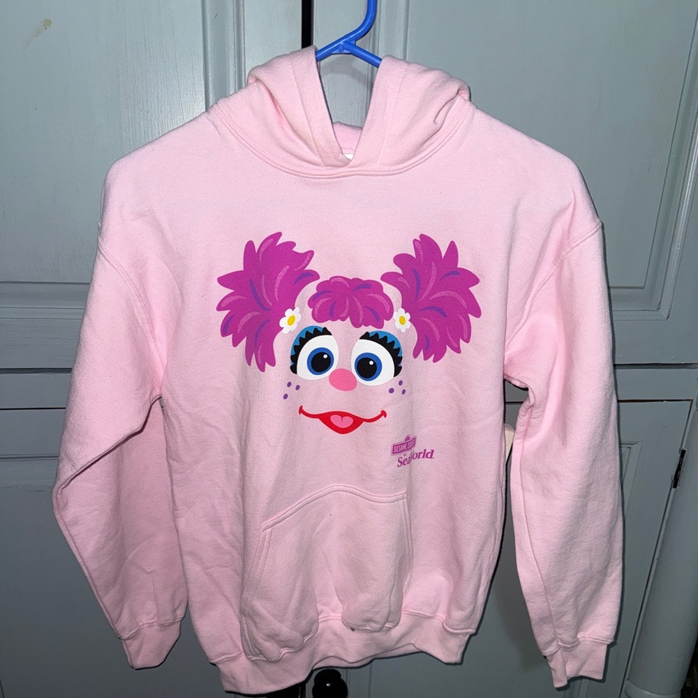 Sesame Street 2012 NEW Light Pink GIRL Hoodie